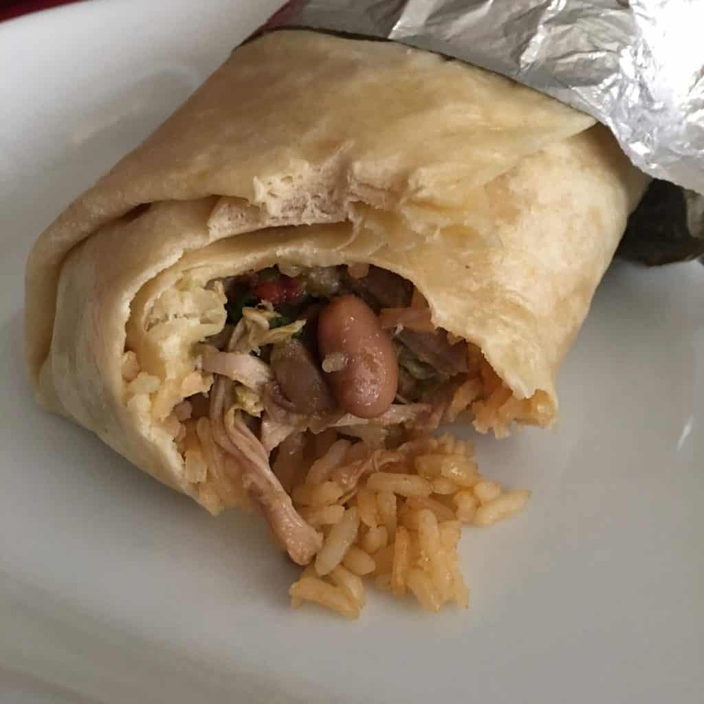Anna's Taqueria - burrito