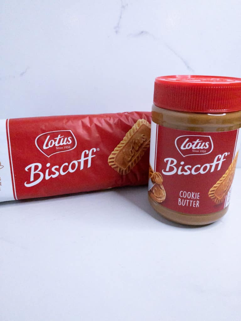 Biscoff Biscuits and Biscoff Spread