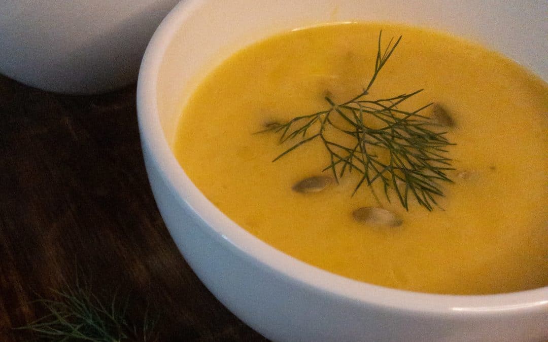 Jacques Pépin’s Butternut Squash Velvet Soup