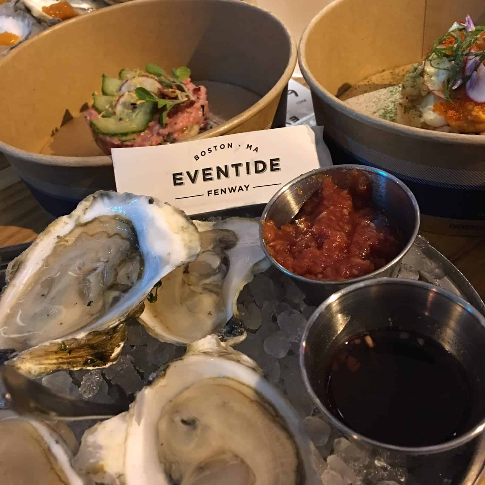 Eventide - oysters, crudo, and fried clams
