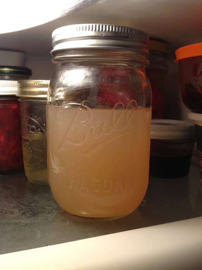 Finished Lychee Ginger Simple Syrup