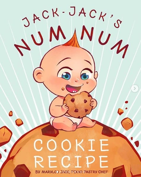 Jack Jack's Num Num Cookie Recipe - illustration