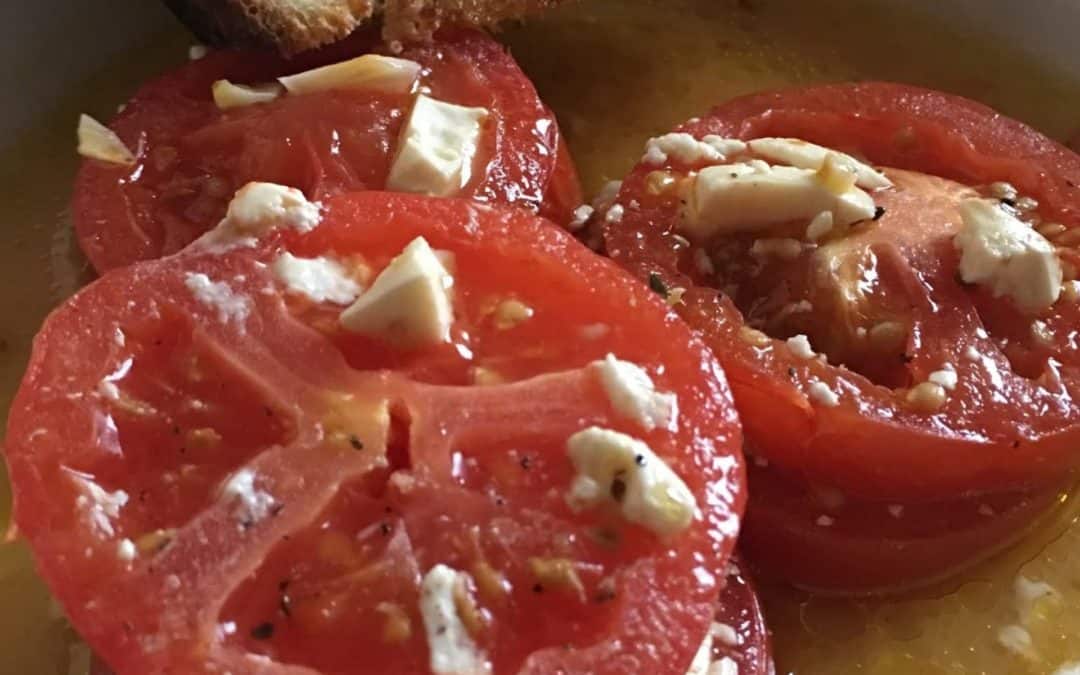 Tomato and Feta Stacks