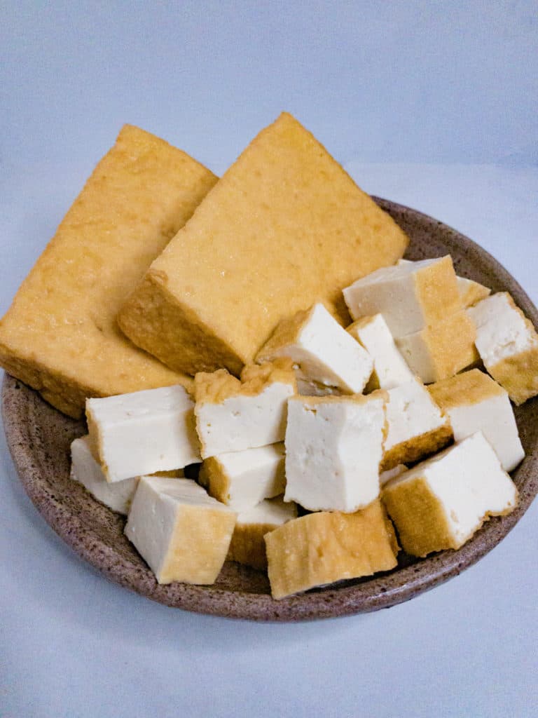 Atsuage - deep-fried tofu