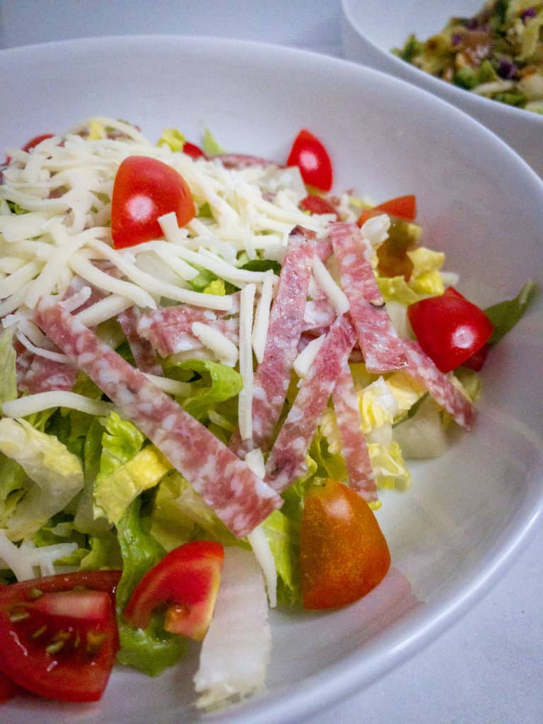 Not-quite Italian Chopped Salad
