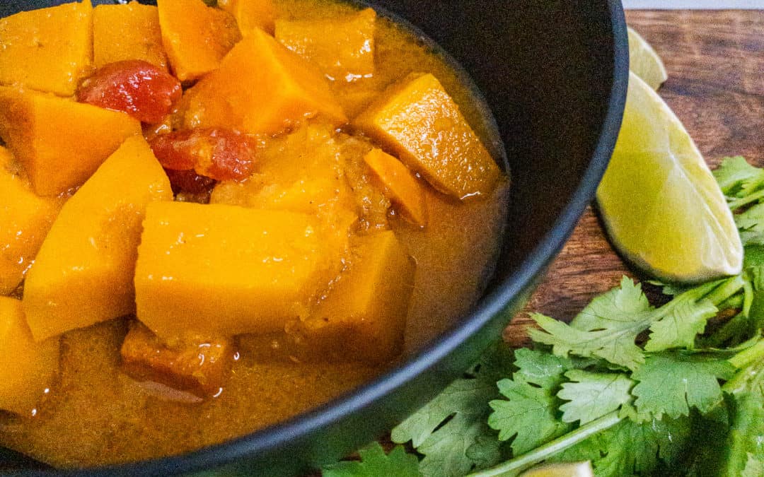 Kabocha & sweet potato curry