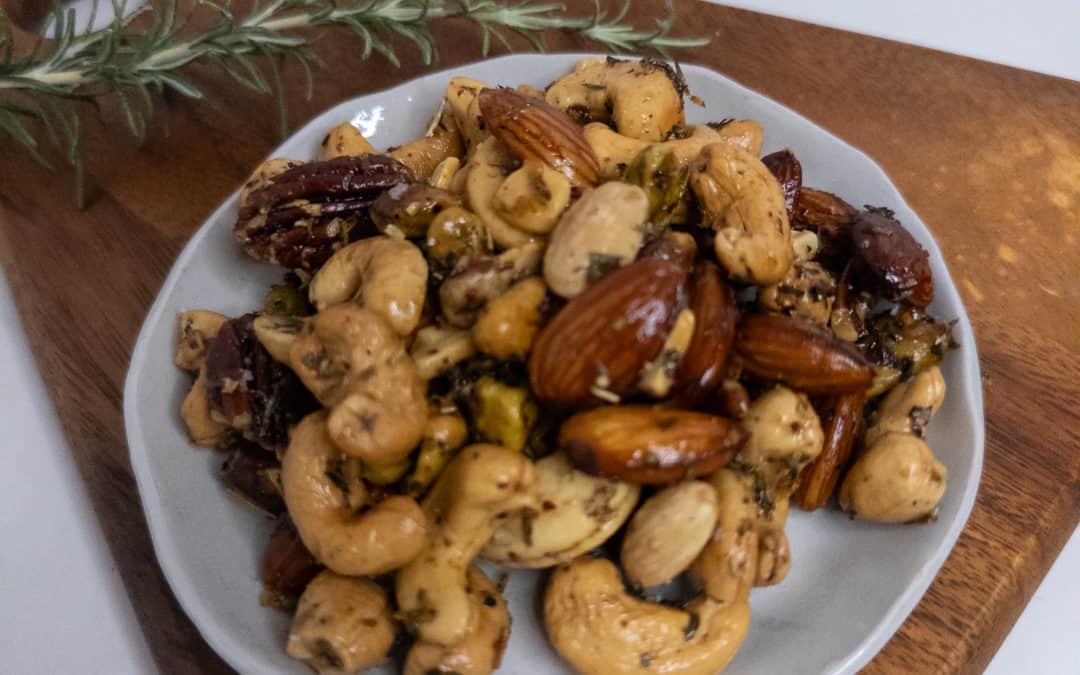 Herb roasted mixed nuts