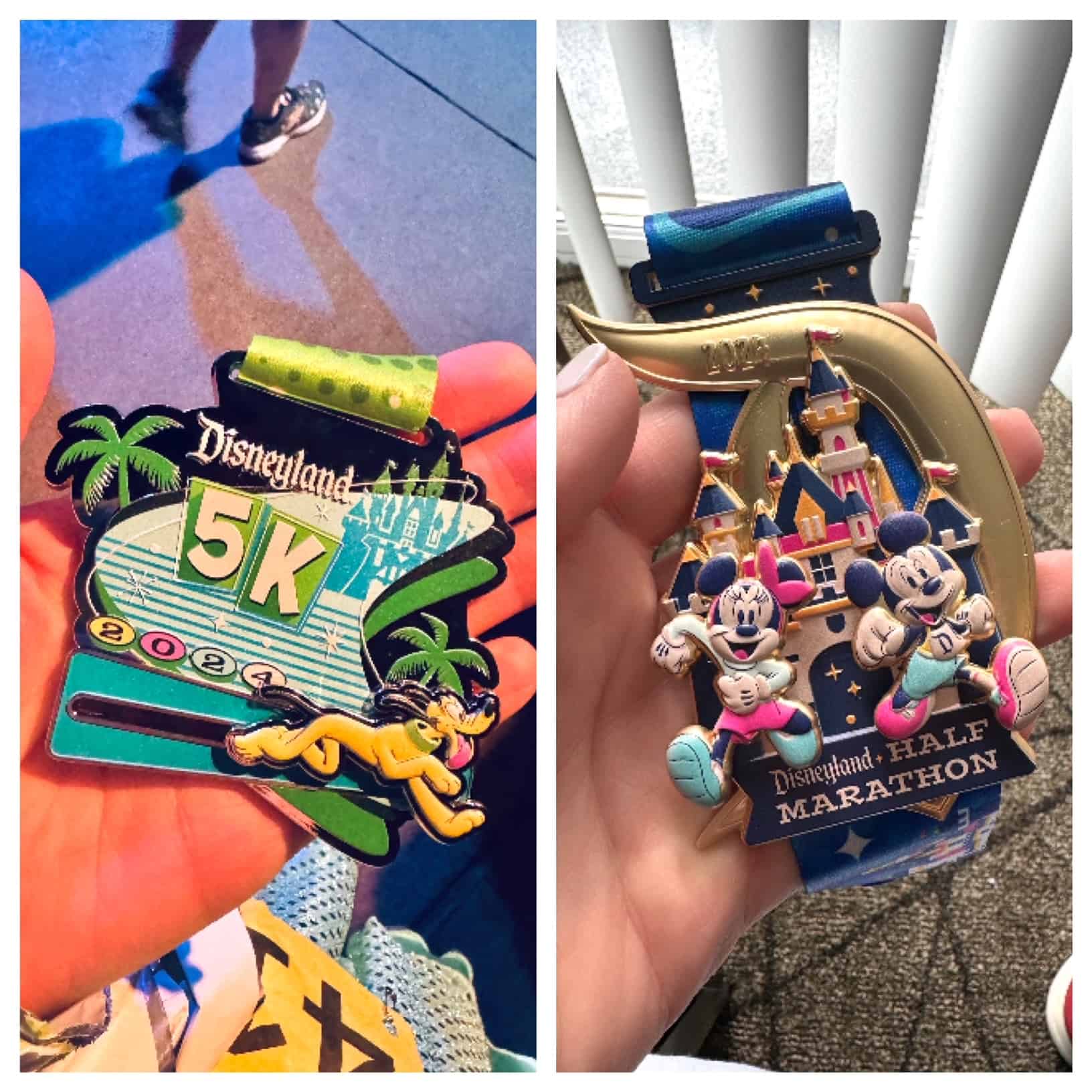 2024 Disneyland race medals