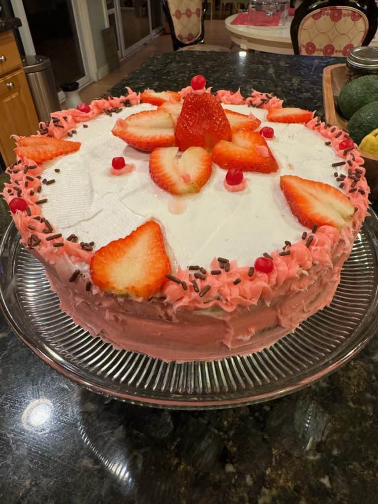 Original Strawberry Cake