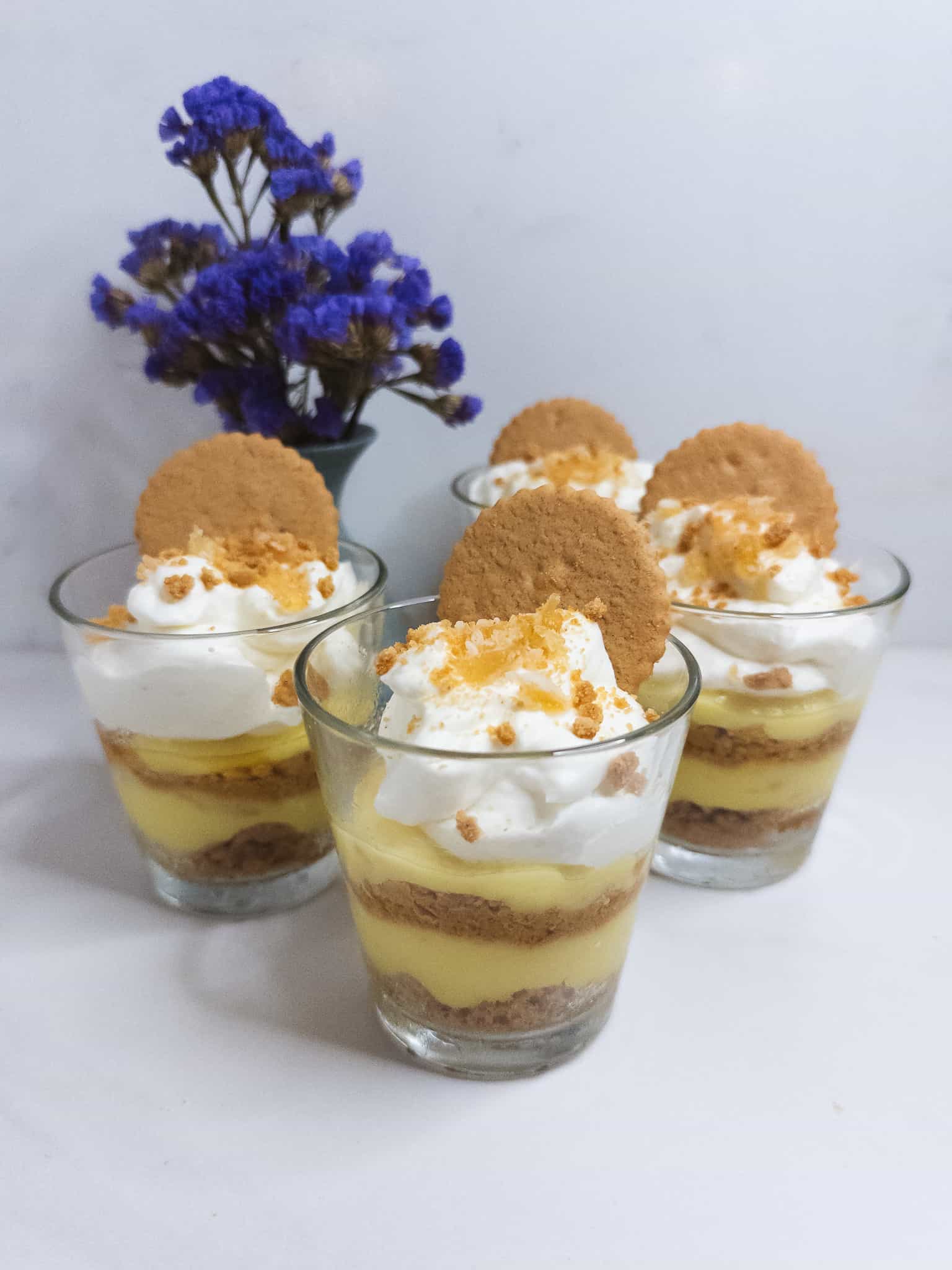 Lemon Ginger Parfaits - She's Almost Always Hungry