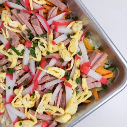 Somen salad - full pan