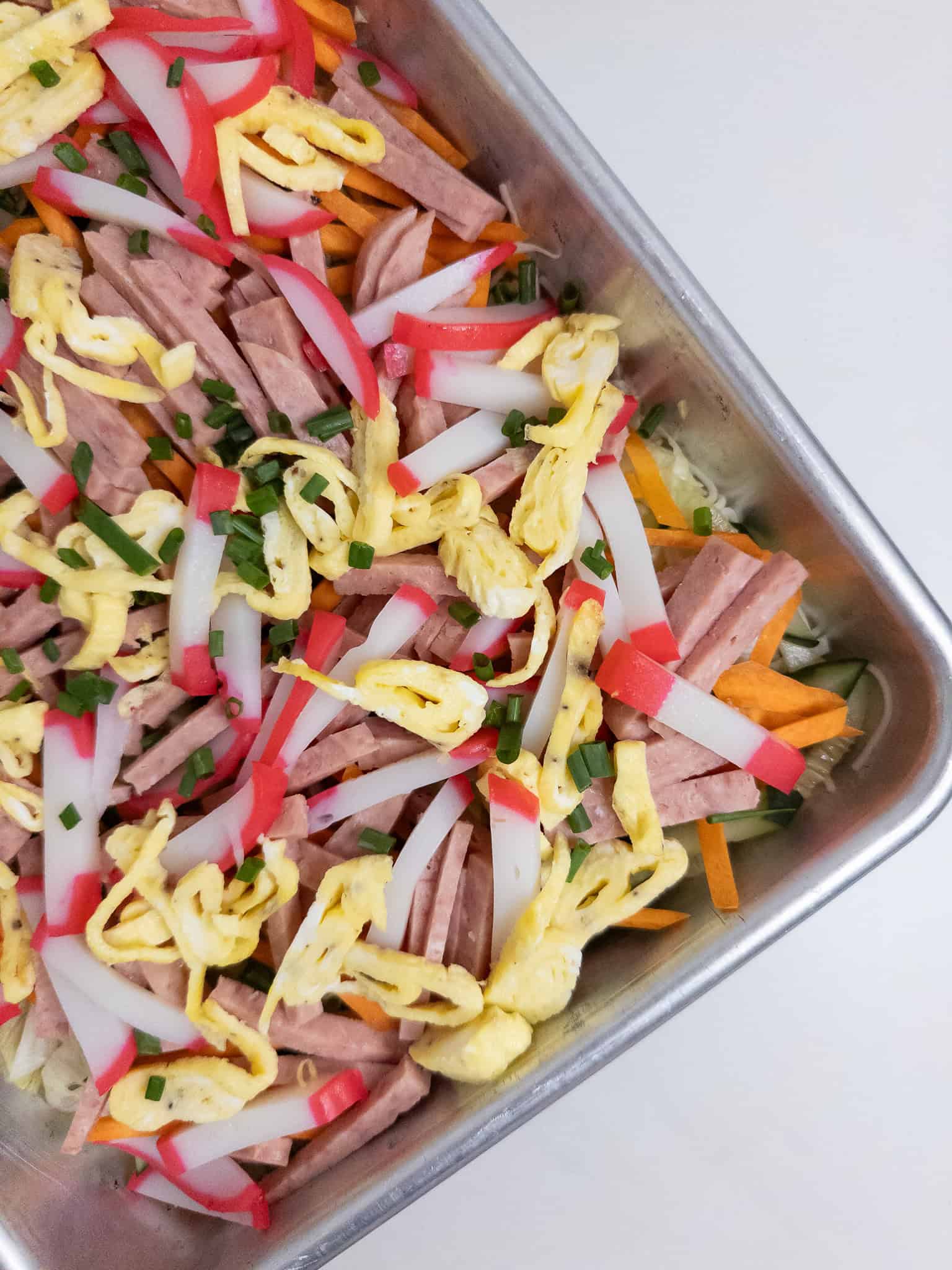 Somen salad - full pan