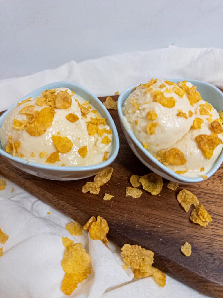 No-churn cereal milk ice cream