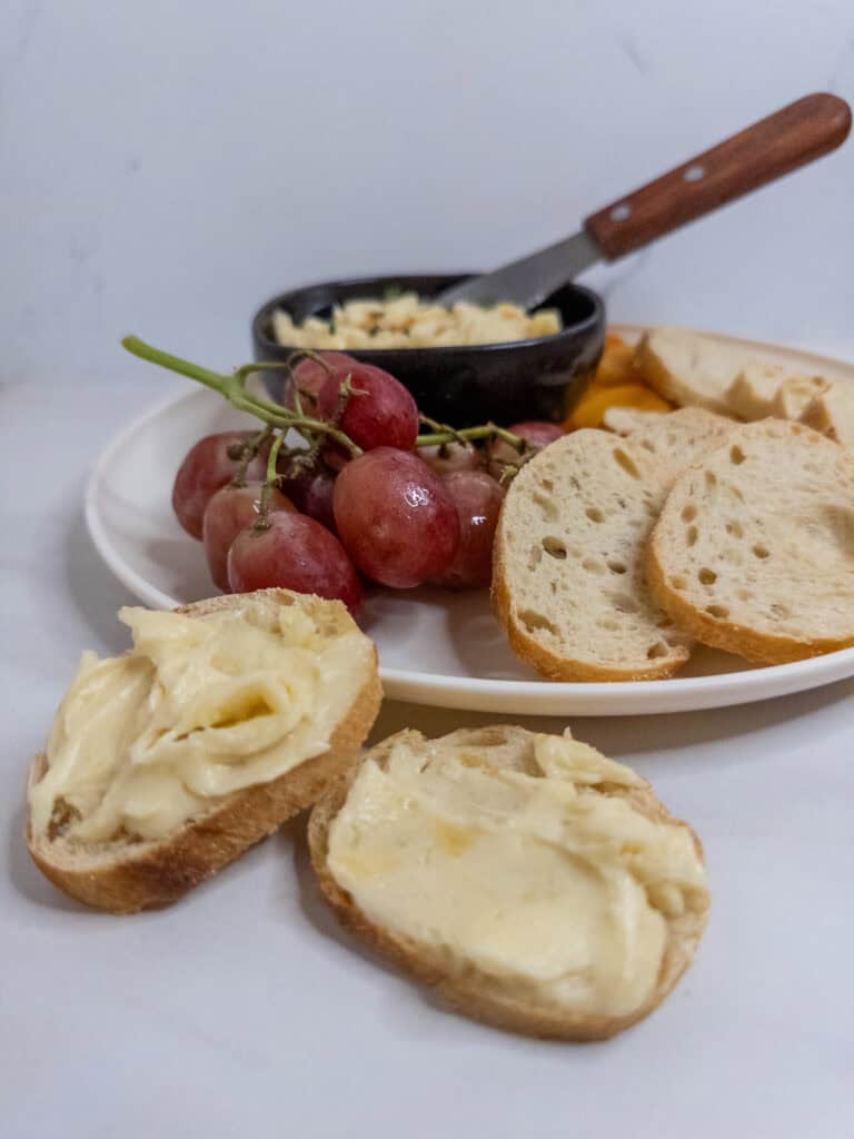 Whipped brie - on toasts