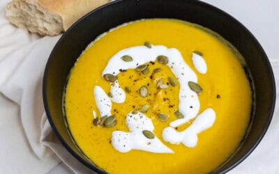 Creamy Sweet Potato Ginger Soup