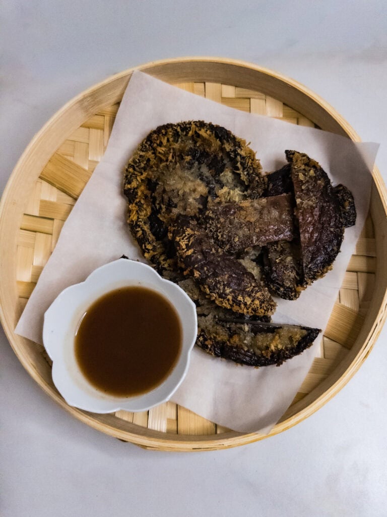 Portobello Katsu - overhead