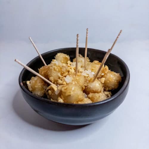 Dau lau - with toothpicks