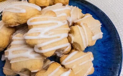 Lemon Shortbread Cutout Cookies