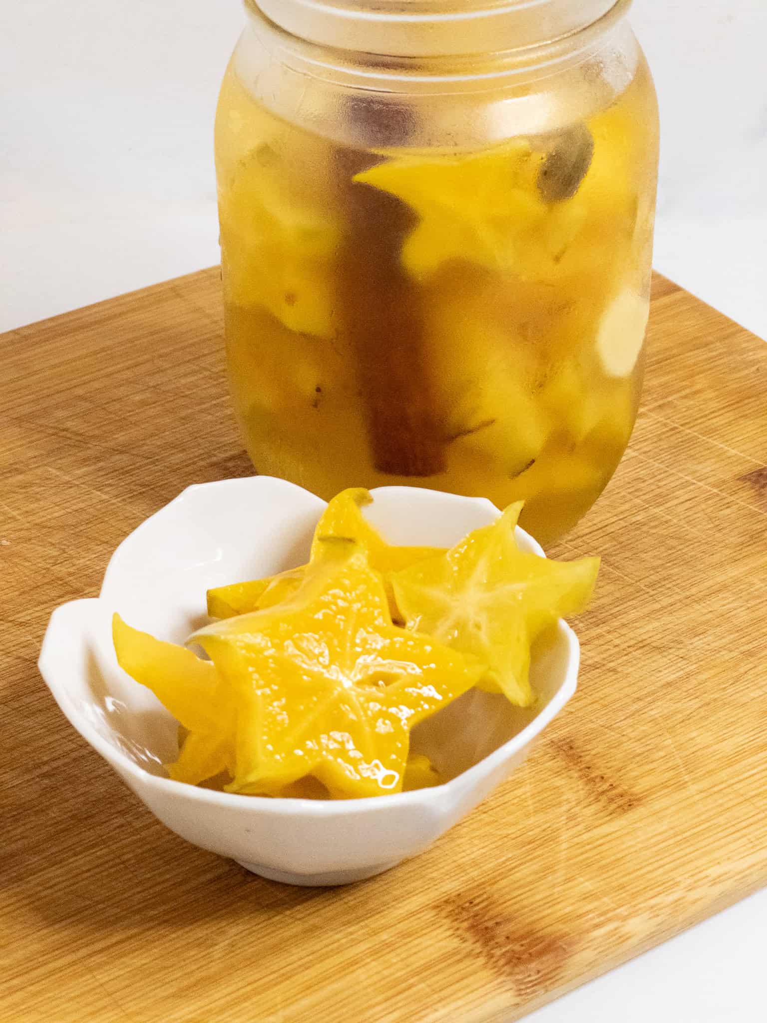 Spiced Pickled Star Fruit
